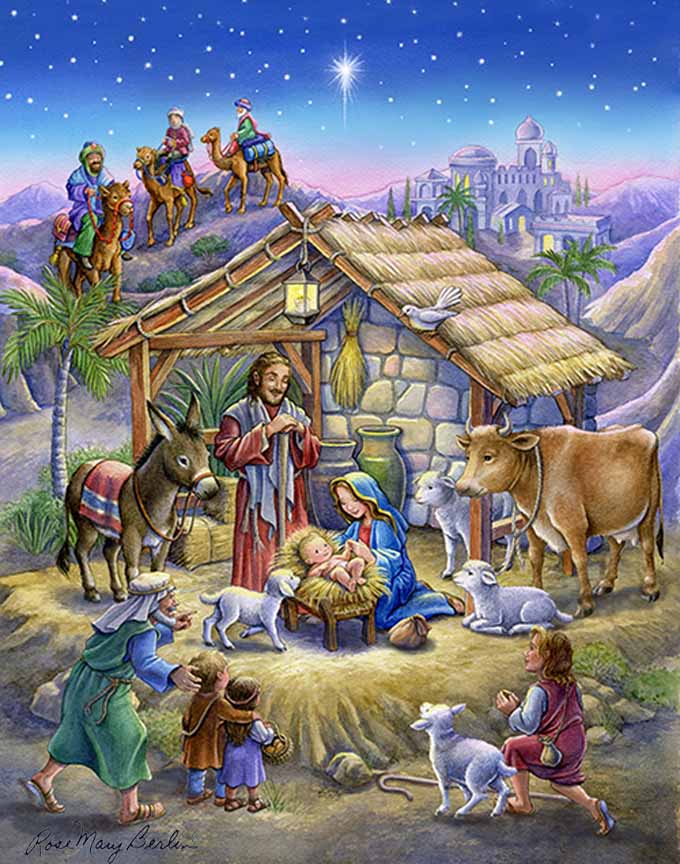 RMB – Christmas – Nativity © Rose Mary Berlin