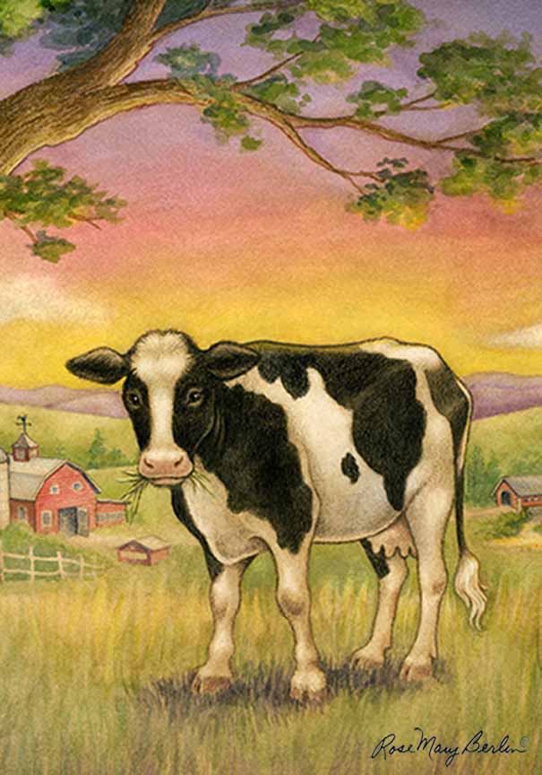RMB – Farm – Holstein Country V © Rose Mary Berlin