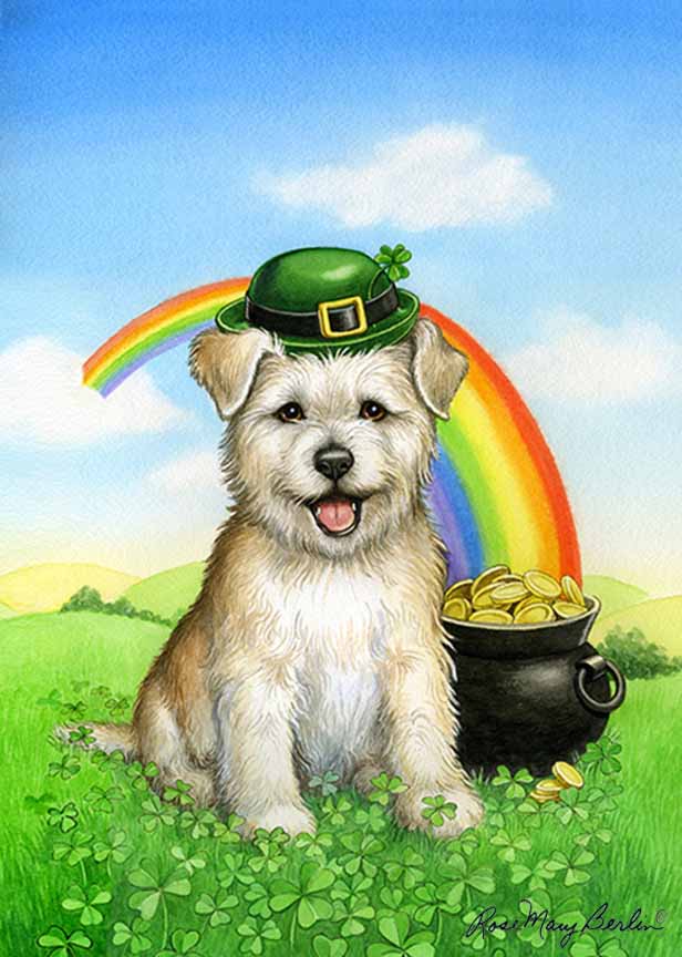 RMB – St Patrick’s Day – Puppy © Rose Mary Berlin