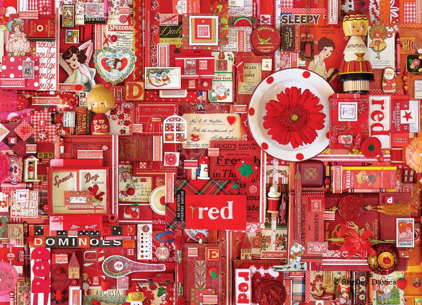 SD – Color Collage – Red © Shelly Davies