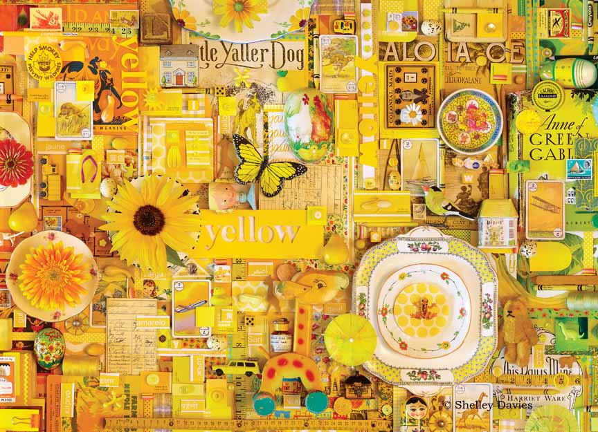 SD – Color Collage – Yellow © Shelly Davies