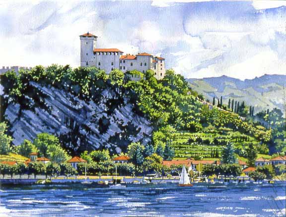SM – Arona Castle – Lake Maggiore © Stan Myers