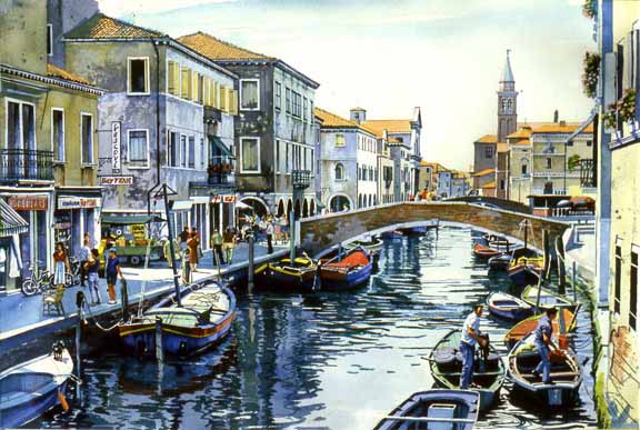 SM – Canal in Chioggia © Stan Myers
