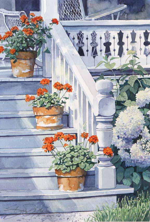 SM – Cottage Steps II © Stan Myers