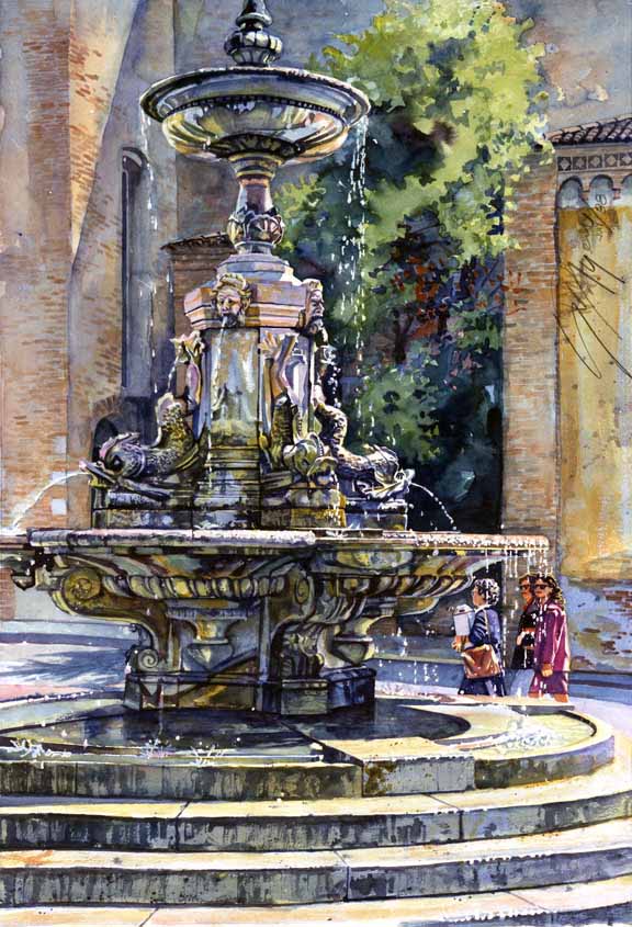 SM – Fountain-Marostica © Stan Myers