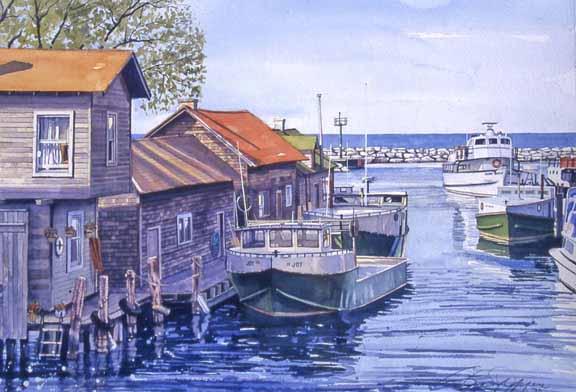SM – Leland Harbor © Stan Myers