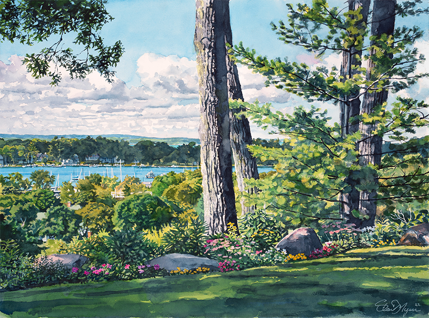 SM – View From the Bluff 2 – Harbor Springs © Stan Myers