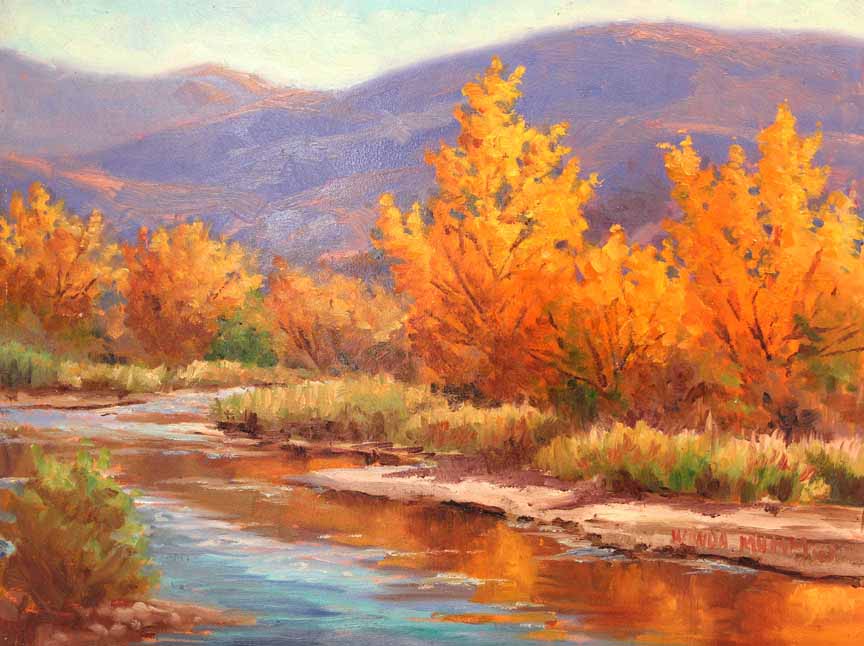 WM – 4Landscape – Autumn on the Wind River © Wanda Mumm