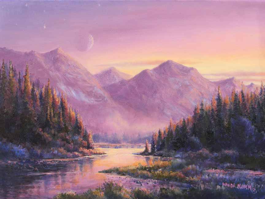 WM – 4Landscape -Purple Mountain Majesty © Wanda Mumm