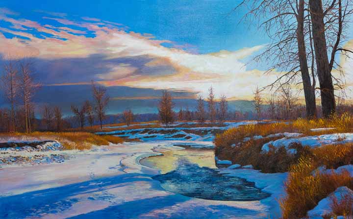AK – Winter Sunset 95066 © Andrew Kiss