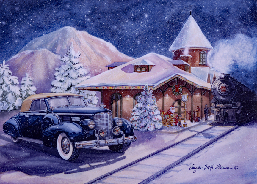 ATT – Christmas – Christmas at the Station © Angela Trotta Thomas