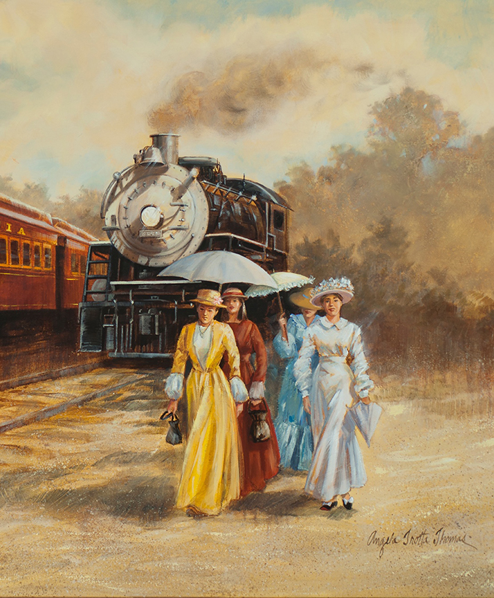 ATT – Ladies Train Trip © Angela Trotta Thomas