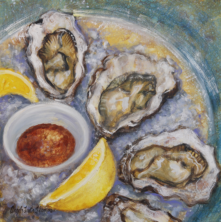 ATT – Oysters and Sauce © Angela Trotta Thomas