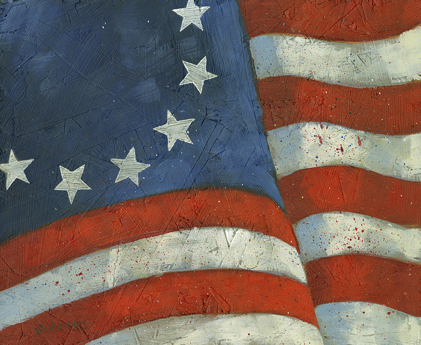 BH – Betsy Ross Flag © Benjamin Hummel