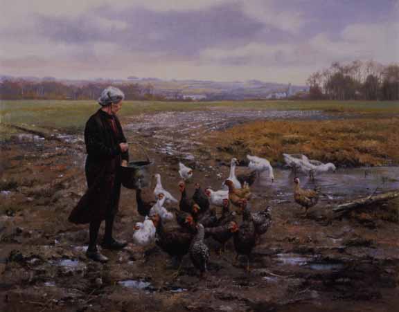 JSL – Figurative Nostalgia – Feeding the Fowl © John Seerey-Lester