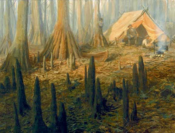 JSL – Historic Hunts, North America – Cypress Camp © John Seerey-Lester