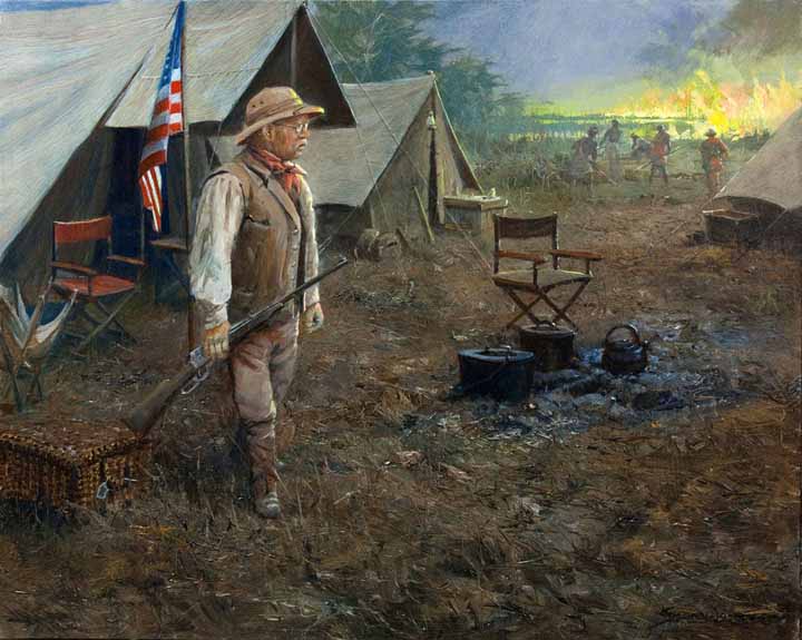 JSL – Historic Hunts, North America – Fire in the Lado © John Seerey-Lester
