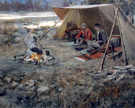 JSL – Historic Hunts, North America – Shelter Tent © John Seerey-Lester