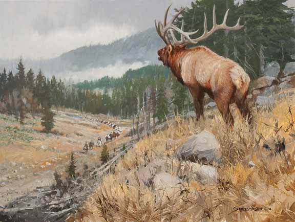 JSL – Historic Hunts, North America – TR in Search of Elk © John Seerey-Lester