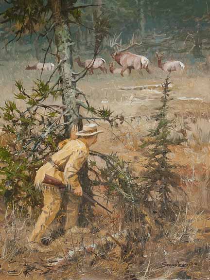 JSL – Historic Hunts, North America – TR’s Elk Hunt at Two-Ocean Pass © John Seerey-Lester