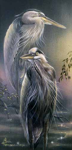 LT – Great Blue Heron © Linda Thompson