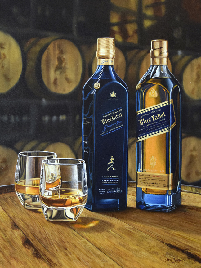 SB – Blue Label – Whiskey © Steve Burgess