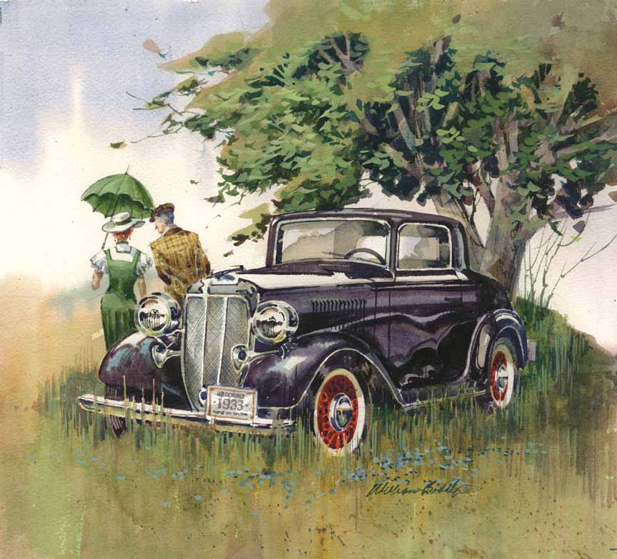 WB – Antique Car © William Biddle