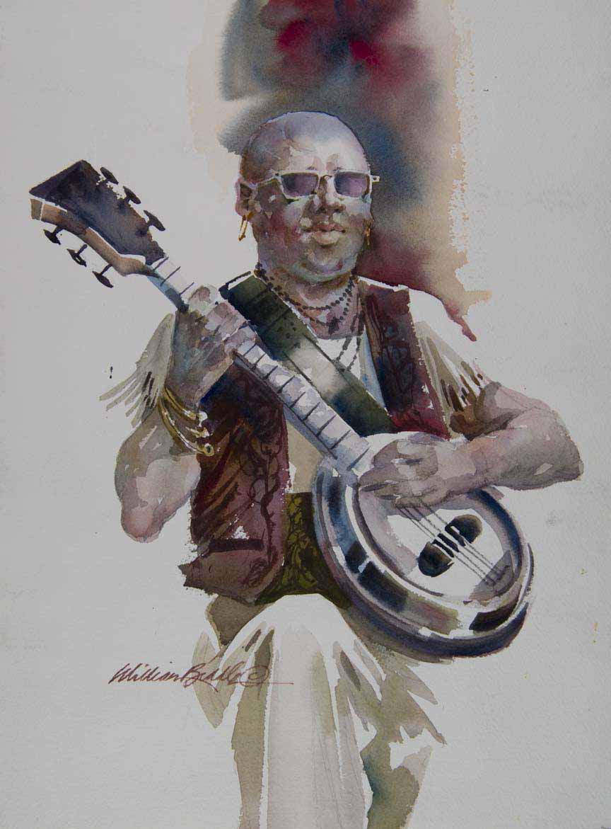 WB – Banjo Man © William Biddle