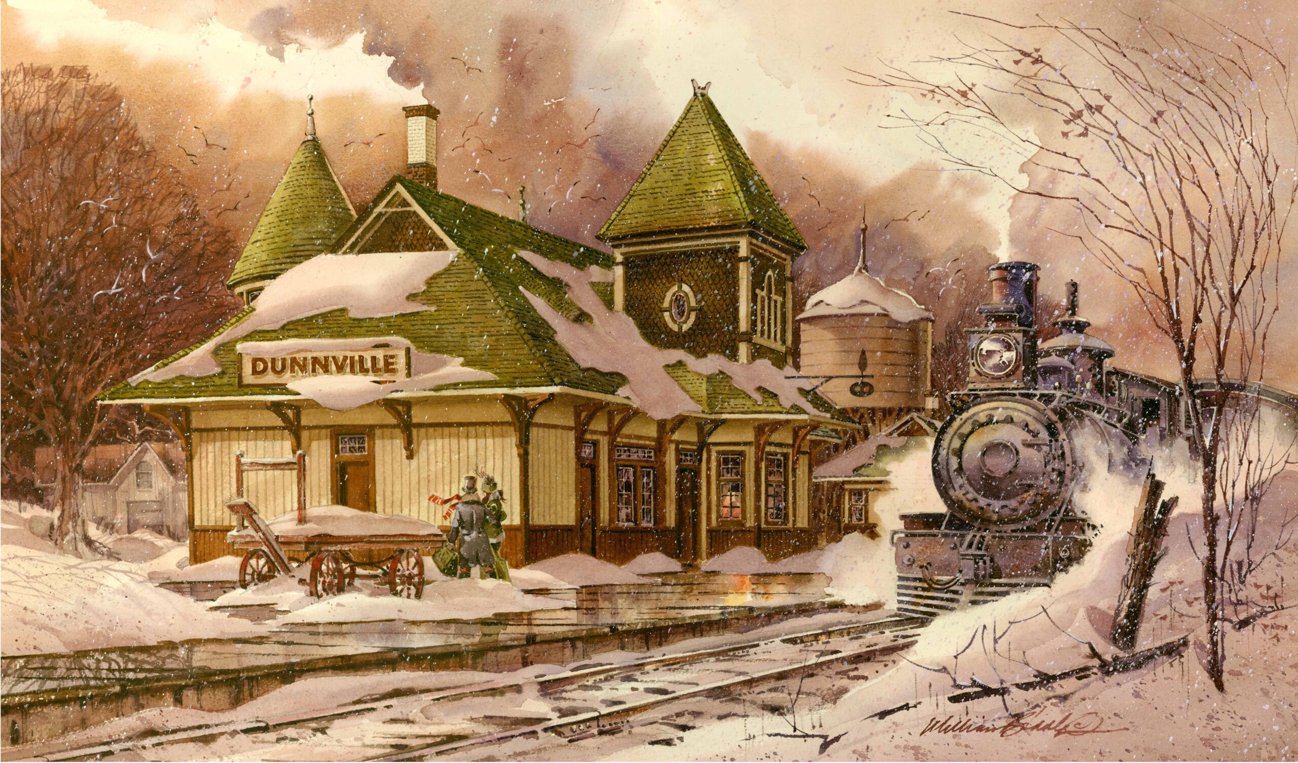 WB – Dunnville Train Station © William Biddle