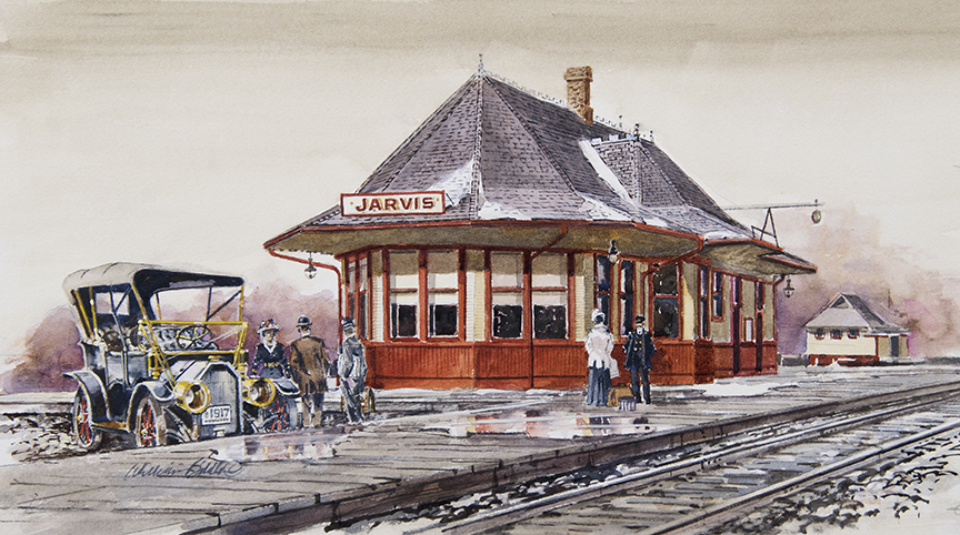 WB – Jarvis Train Station 4550 © William Biddle