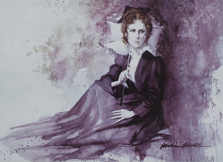 WB – Lady in Purple 4709 © William Biddle