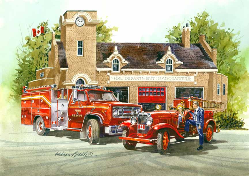 WB – New Recruit – Fire Department © William Biddle