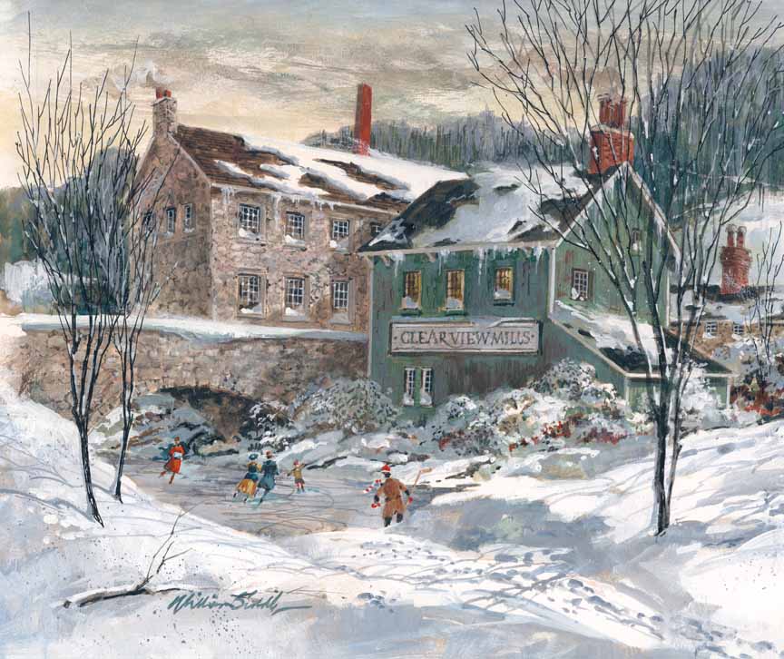 WB – Skating at the Mill © William Biddle