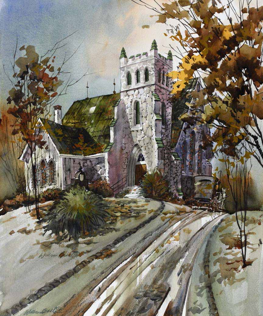 WB – The Autumn Church 7041 © William Biddle