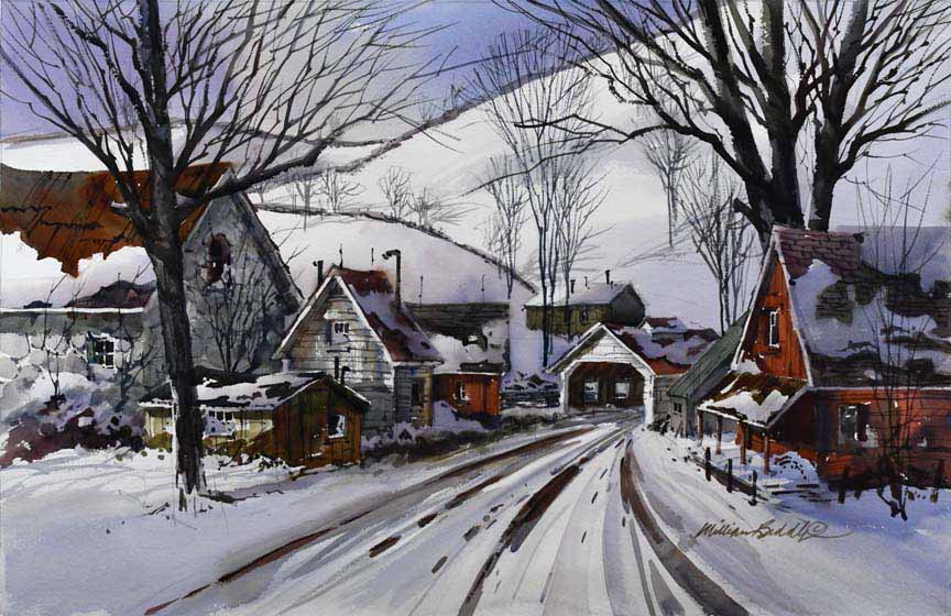 WB – Winter Village 7014 © William Biddle