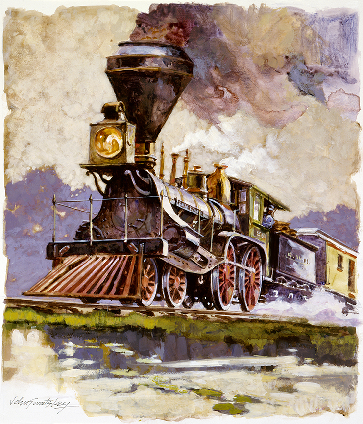 WRSH – Adam Brown Locomotive by John Swatsley B08281 © Wind River Studios Holdings, LLC
