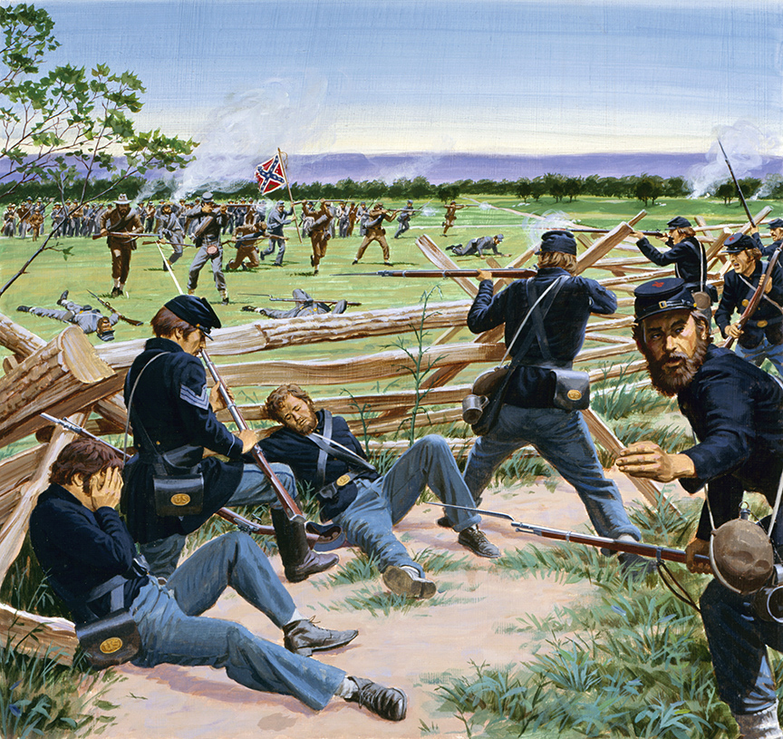 WRSH – Battle of Gettysburg by Ed Vebell B05349 © Wind River Studios Holdings, LLC