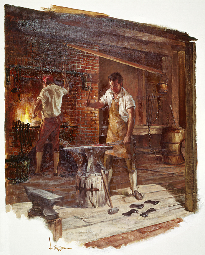 WRSH – Blacksmith Craftsmen of America by Lyle Tayson B05137© Wind River Studios Holdings, LLC
