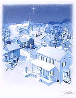 WRSH – Christmas – Starlit Village by Butcher B08993© Wind River Studios © Wind River Studios Holdings, LLC