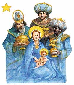 WRSH – Christmas – Three Wise Men with Mary and Jesus by McNeely B09193 © Wind River Studios Holdings, LLC