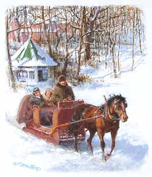 WRSH – Christmas – Winter Sleigh Ride by Crawford B06721 © Wind River Studios Holdings, LLC