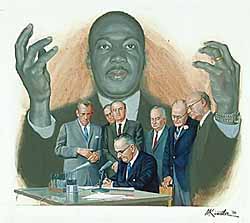 WRSH – Civil Rights Act and Martin Luther King, Jr. by Mort Künstler B10317 © Wind River Studios Holdings, LLC