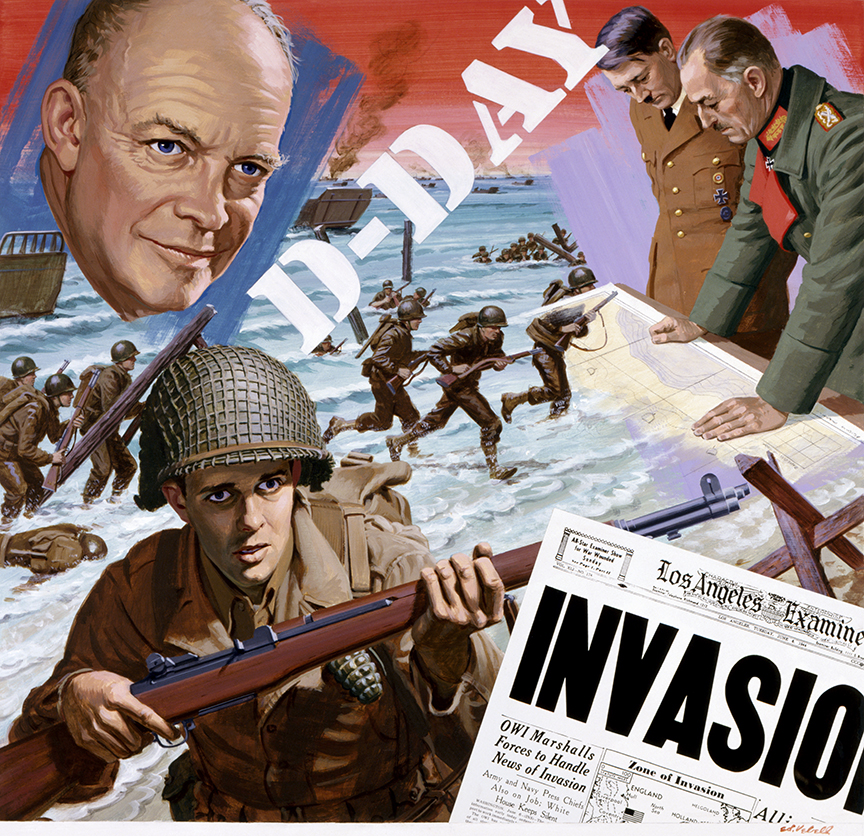 WRSH – D-Day – World War II by Ed Vebell B06370 © Wind River Studios Holdings, LLC