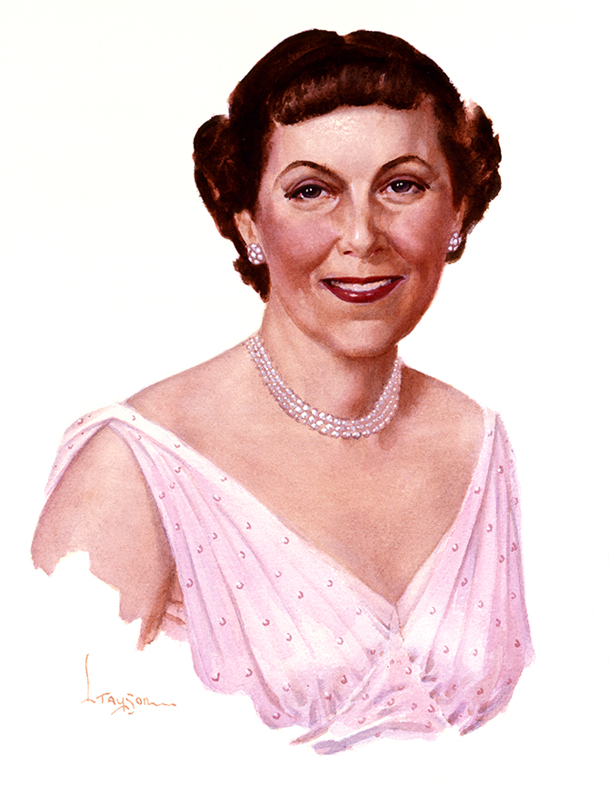 WRSH – First Lady – Mamie Eisenhower by Lyle Tayson B05148 © Wind River Studios Holdings, LLC