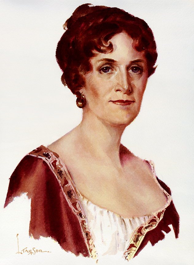 WRSH – First Lady – Martha (Patsy) Jefferson Randolph by Lyle Tayson B05581 © Wind River Studios Holdings, LLC