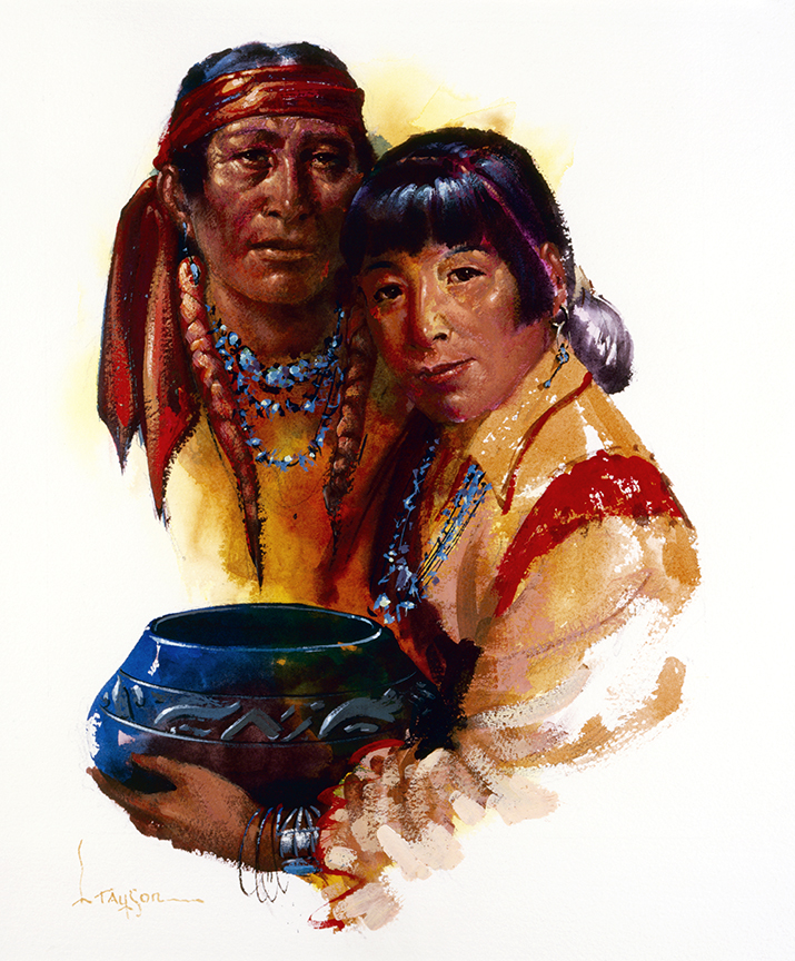 WRSH – Hopi – Indians of Pueblo by Lyle Tayson B05044 © Wind River Studios Holdings, LLC