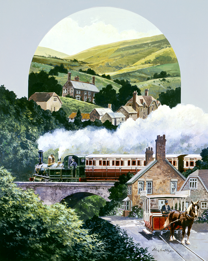 WRSH – Isle of Man Panel – Railways and Tramways by John Swatsley B11697 © Wind River Studios Holdings, LLC