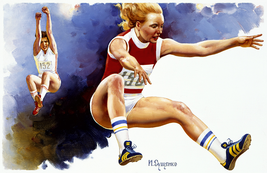 WRSH – Olympics – Women’s Long Jump by Ivan Akimovich Sushchenko B13343 © Wind River Studios Holdings, LLC