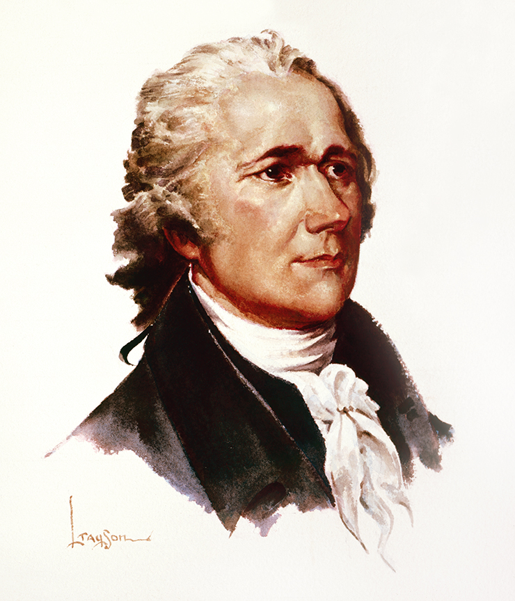WRSH – Portraits – Alexander Hamilton by Lyle Tayson B05015 © Wind River Studios Holdings, LLC