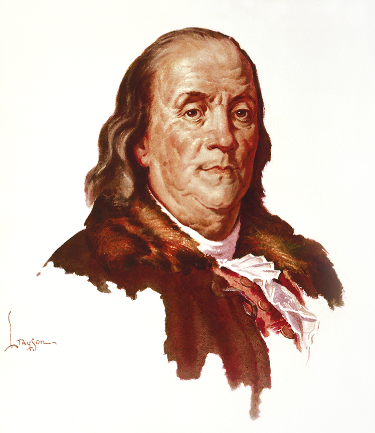 WRSH – Portraits – Benjamin Franklin by Lyle Tayson B05016 © Wind River Studios Holdings, LLC